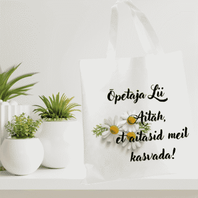 Poekott nime, pildi ja soovitud tekstiga