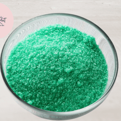 Värviline suhkur - roheline (õun)