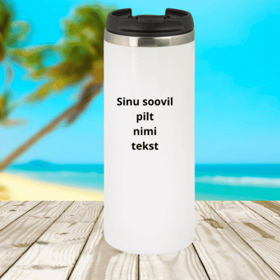 Kohvitermos nime ja pildiga