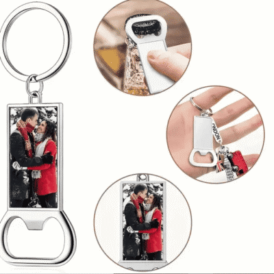 Võtmehoidja-avaja fotoga