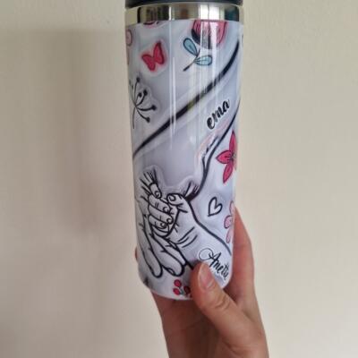 3D efektiga kohvitermos