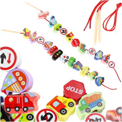 Puidust plokid sõidukite liiklusmärkide keermestamiseks