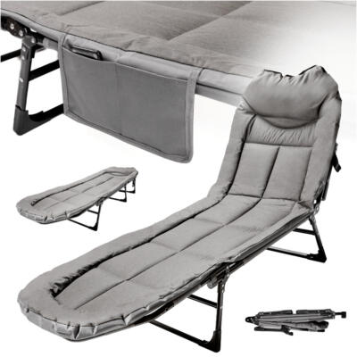 LUARO reisivoodi kokkupandav laagri voodi karpkala äri kaasaskantav kerge 200x64cm