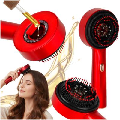 Peamassaažihari juuksehooldus punane valgus õli aplikaator USB