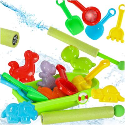 Paadilaev koos tarvikutega vormid liivavesi vormid + süstla süstla 12el.