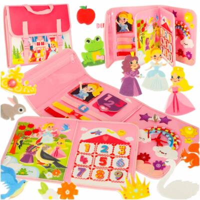 Sensory sensory montessori manipulatiivne tahvel seljakoti puhul roosa