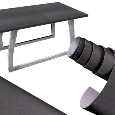 Fooliumrull metallist harjatud grafiit 1,52x30m