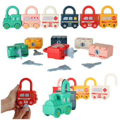 Hariduslik puzzle mäng auto plokid tabalukud sensoorsed mänguasjad Montessori