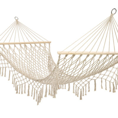 Aia võrkkiik boho võrkkiik 200cm ecru värvi