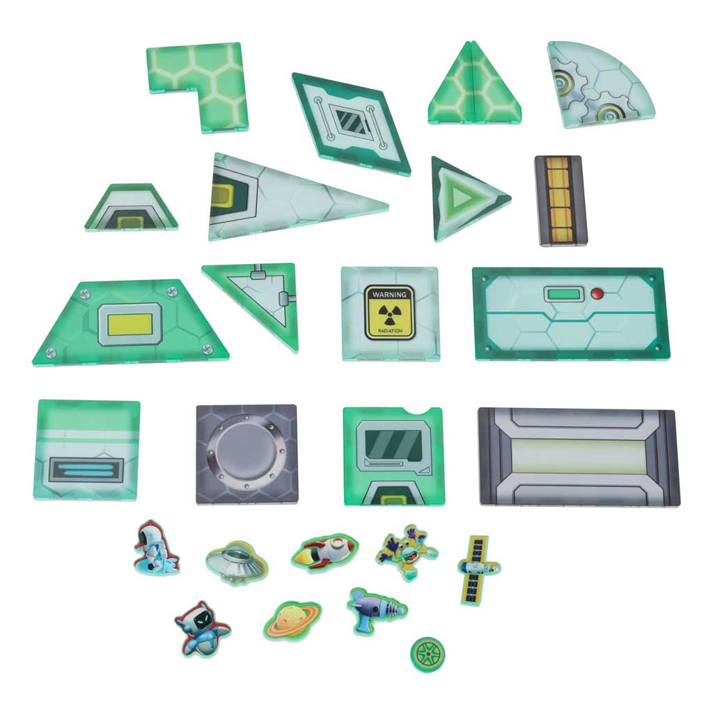Magnetilised ehitusplokid kosmosejaam 108 elementi - Image 2