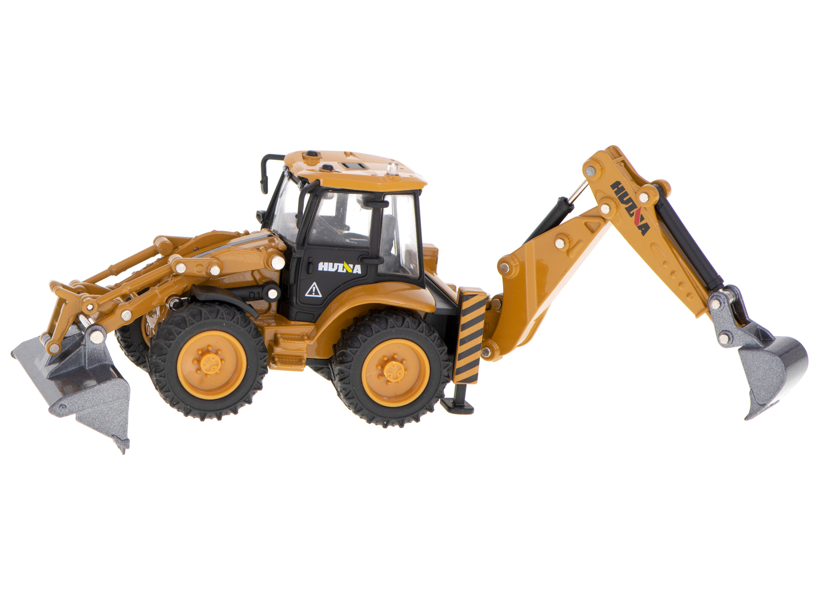Metall-mudel ekskavaator-laadur buldooserga H-toys 1:50 - Pilt 3