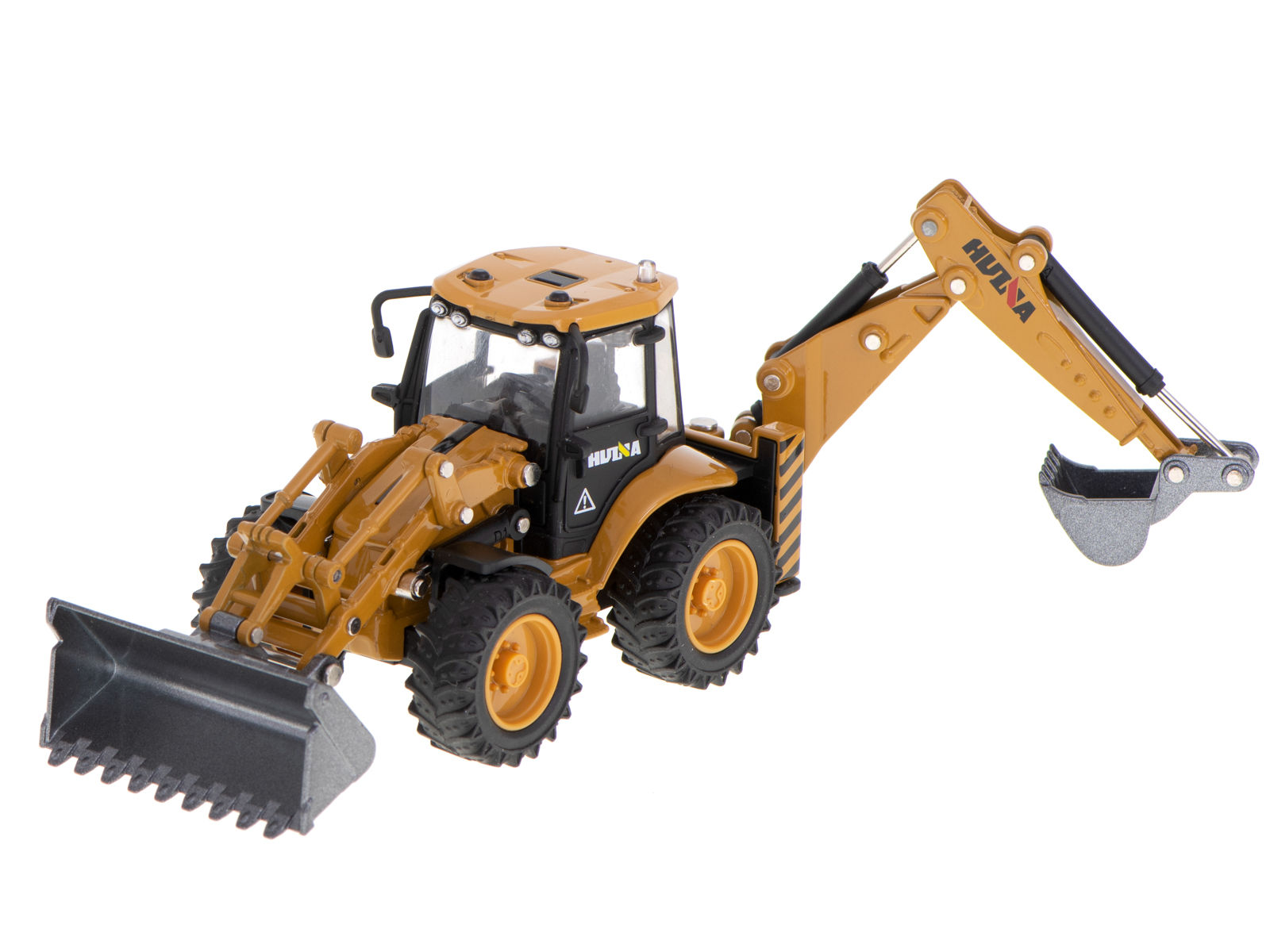 Metall-mudel ekskavaator-laadur buldooserga H-toys 1:50 - Pilt 6