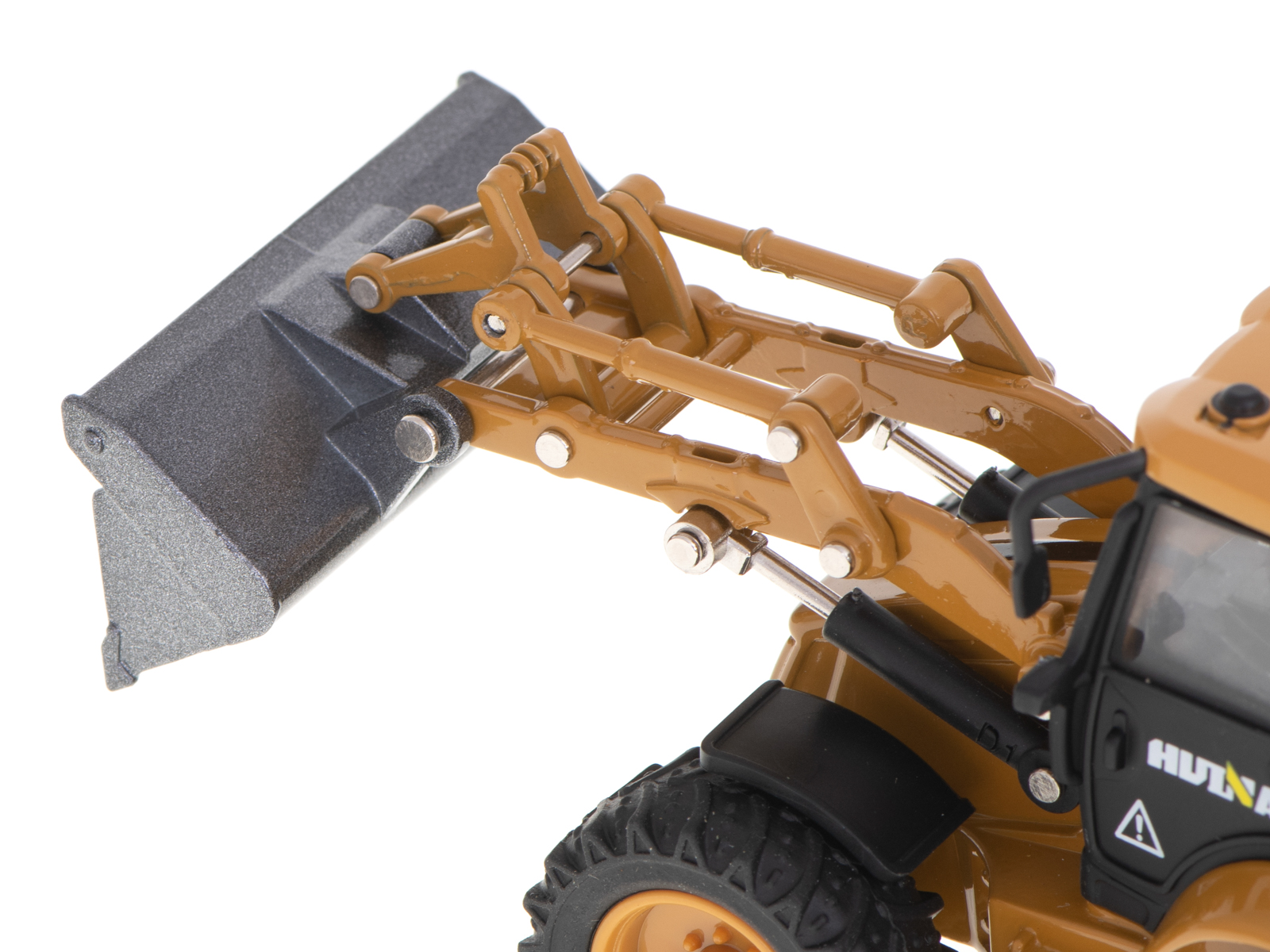 Metall-mudel ekskavaator-laadur buldooserga H-toys 1:50 - Pilt 8