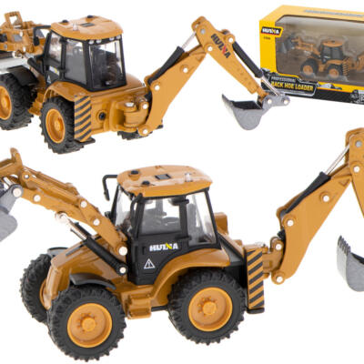 Metall-mudel ekskavaator-laadur buldooserga H-toys 1:50