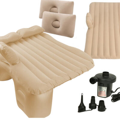 Autovoodi madrats täispuhutav + pump beež