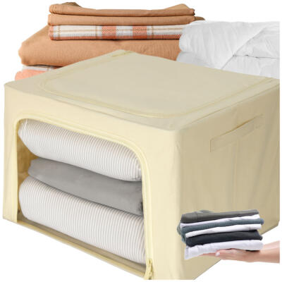 Voodipesu korralduskott koos hoiuraamiga 100L