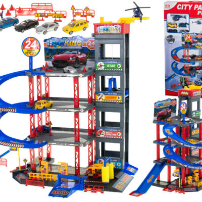 Parkimismaja kahekorruseline bensiinijaama autopesula