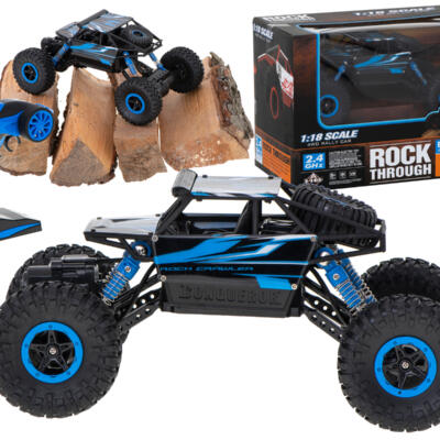 RC auto Rock Crawler HB 2.4GHz 1:18 sinine