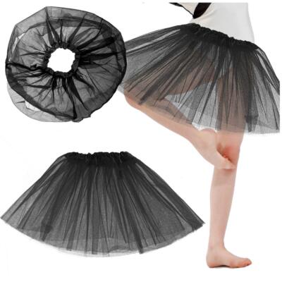 Tulle tutu seelik kostüüm must