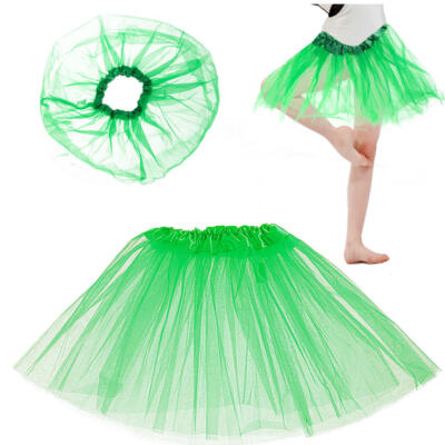 Tulle tutu seelik kostüüm roheline