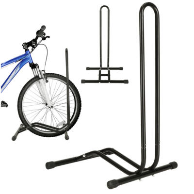 Üksik metallist jalgratta statiiv must