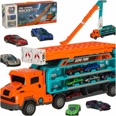 Karavan koos võidusõidurajaga 6el oranž