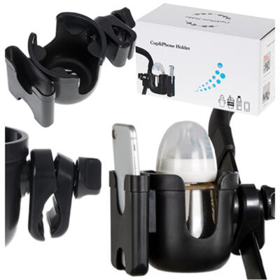 Pudelitassi telefonihoidja jalgrattakäru jaoks