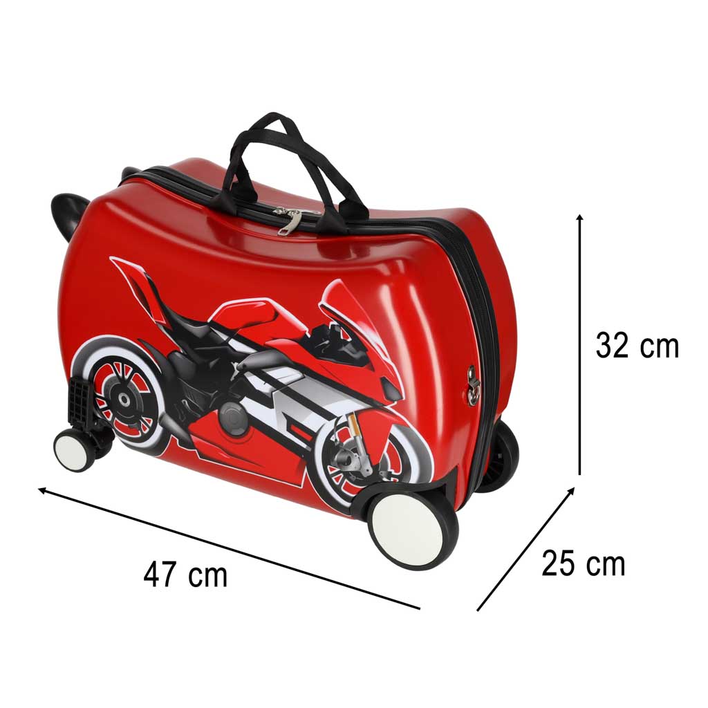 Laste reisikohver ratastel käsipagas mootorratas - Image 13