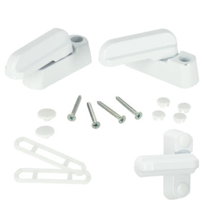 Turvaline aknalukk valge 2tk