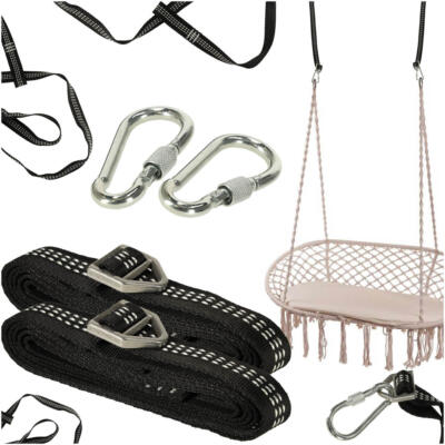 Kiikede kinnituskomplekt haakristalli rihm + karabiiner