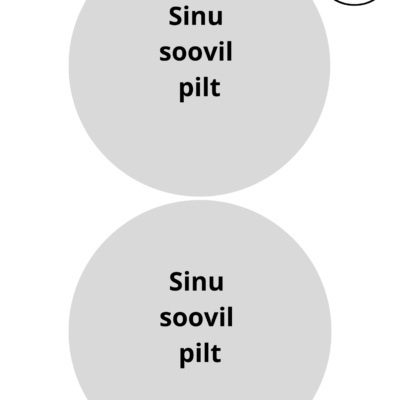 Suhkrupilt - söödav pilt ümmargune