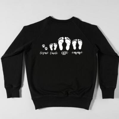 T-särk või pusa - jalajäljed