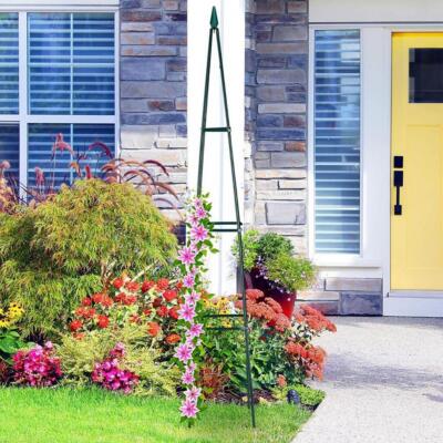 Pergola LUARO aia lillede tugi ronimisrooside metallist püramiidile