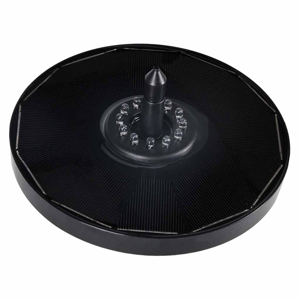 LUARO päikese tiik purskkaevu aed ujuv pump LED RGB 16cm - Image 3