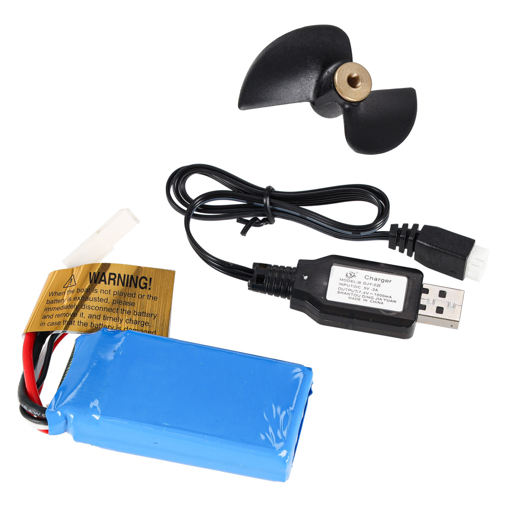 RC puldiga paat FT009 oranž - Image 12