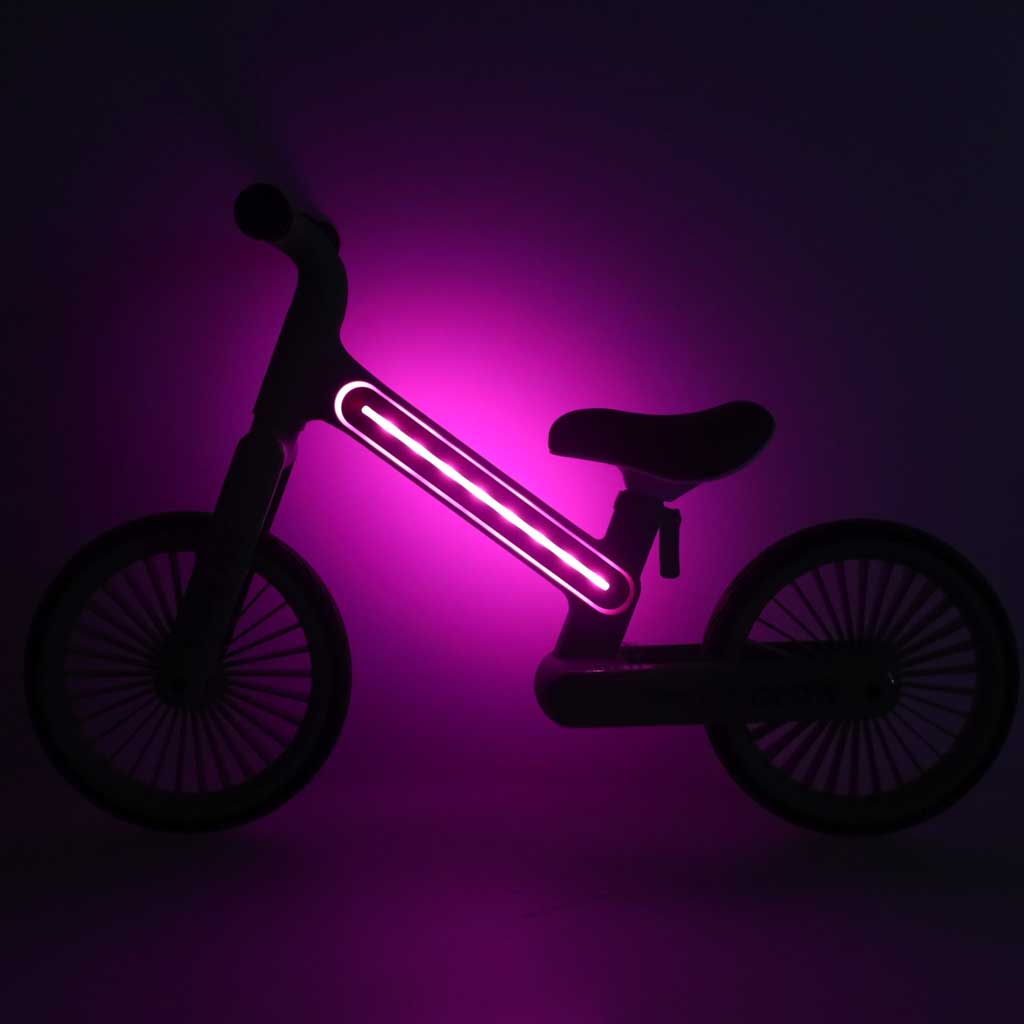 Trike Fix Glow LED maastikuratas roosa - Image 8