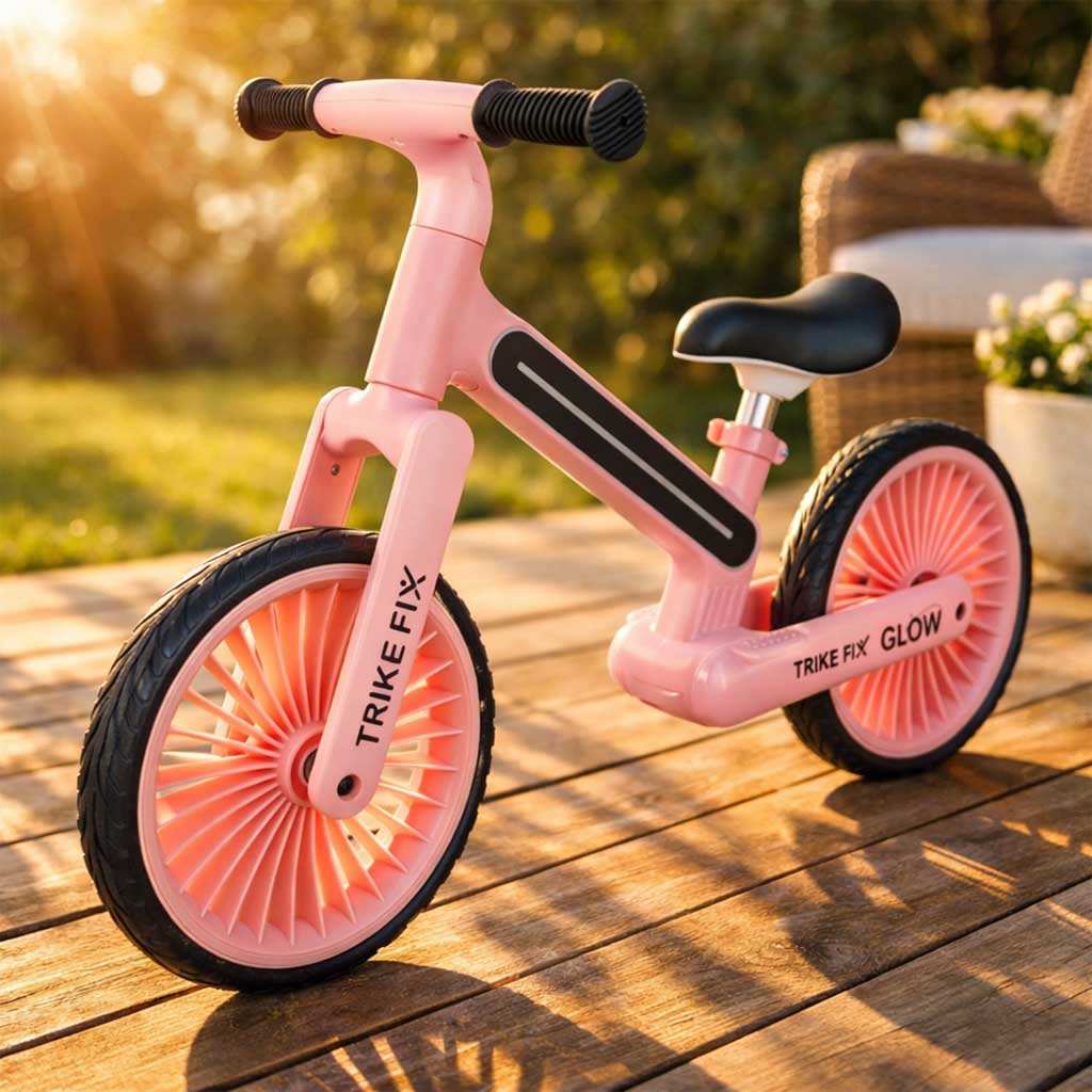 Trike Fix Glow LED maastikuratas roosa - Image 10