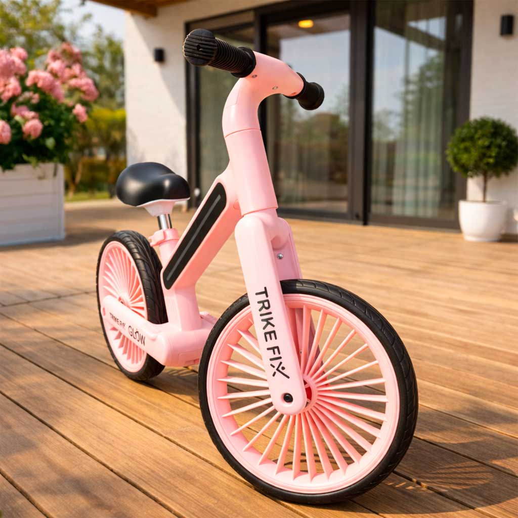 Trike Fix Glow LED maastikuratas roosa - Image 11