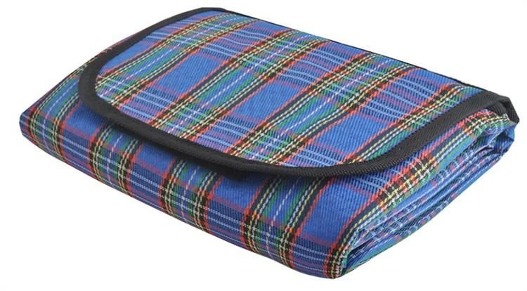 Piknikumatt 145x180 - sinine - Pilt 5