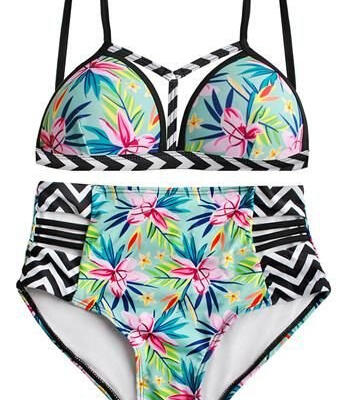 High Waist Swimsuit - S