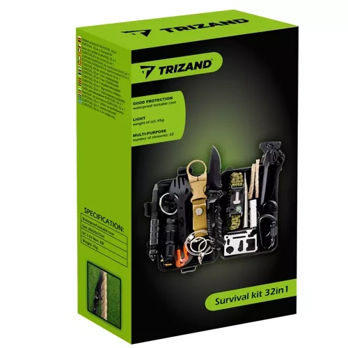 SURVIVAL 32 ühes ellujäämiskomplekt Trizand 19920 - Pilt 2