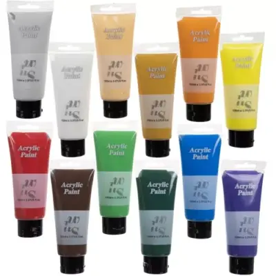 Akrüülvärvid 12 tk 100 ml Maaleo 20424