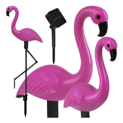Päikesepaneeliga aialamp - flamingo Gardlov 21151