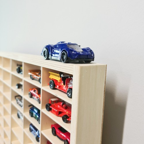 Puidust riiul mänguautodele KRUZZEL 21998 - Pilt 10
