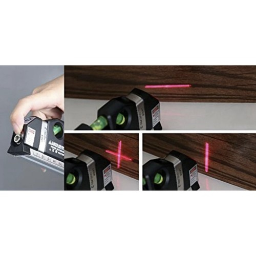 Laser level with tape measure 250cm Bigstreen 21747 - Pilt 5