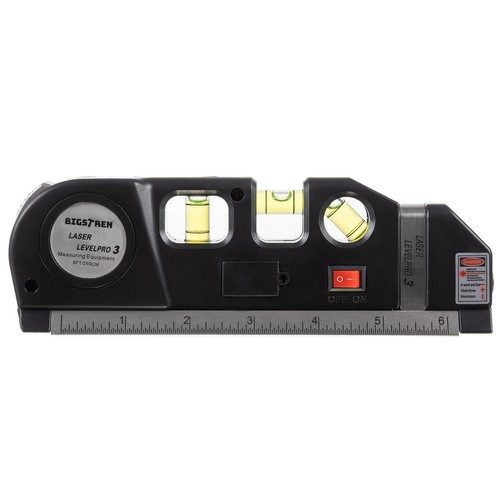 Laser level with tape measure 250cm Bigstreen 21747 - Pilt 8