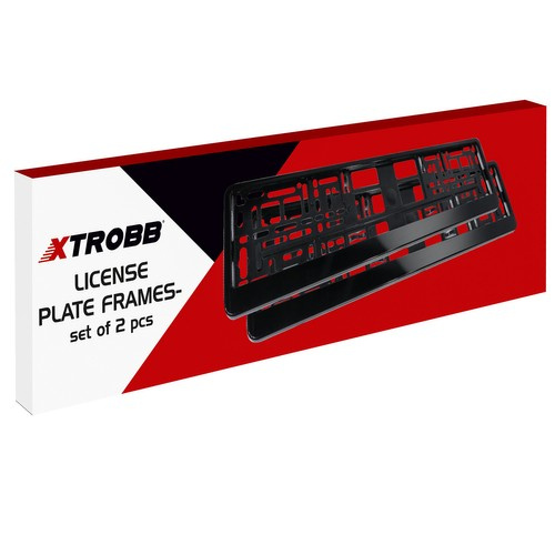 License plate frame 2 pcs Xtrobb 22028 - Pilt 2