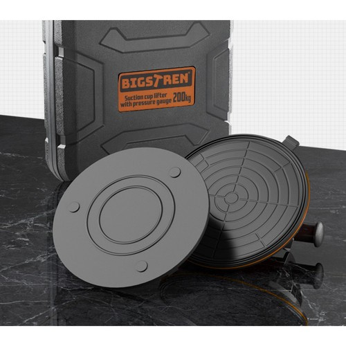 Vacuum suction cup with pump Bigstreen 22479 - Pilt 5