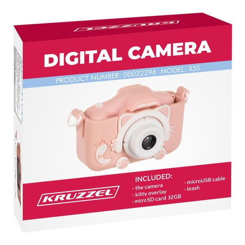 Digikaamera roosa Kruzzel AC22296 - Pilt 2