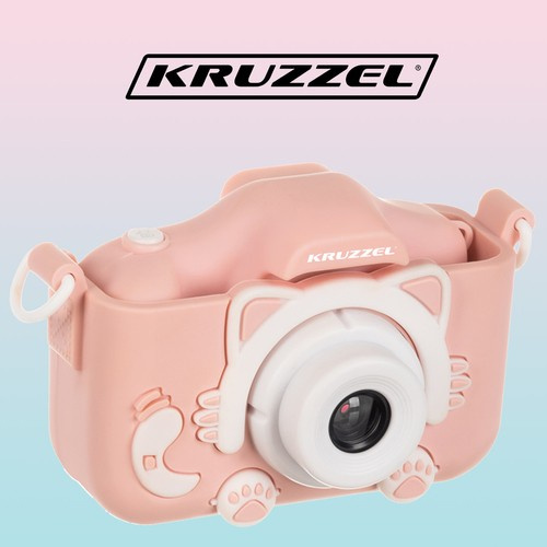 Digikaamera roosa Kruzzel AC22296 - Pilt 3